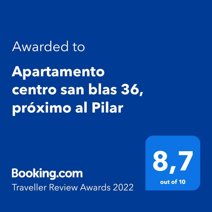 Apartamento Centro San Blas 36, Proximo Al Pilar Saragossa Exterior foto